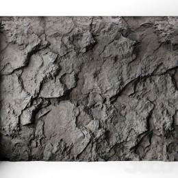 3D панель скала #7