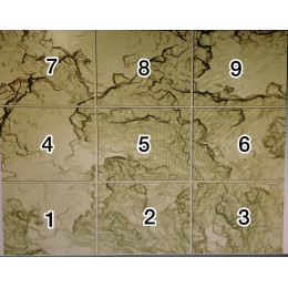 3D панель скала #7