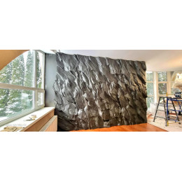 3D панель скала #8