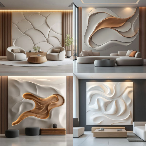 Панно из МДФ под ваш размер, Образцы #6 купить в Decoro-Gesso.ru