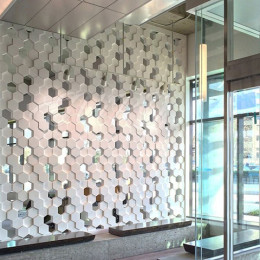 3D Декоративный перегородочный блок