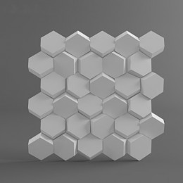 Гипсовая 3D панель PNL2221