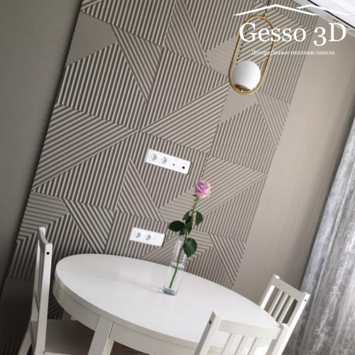 Гипсовая 3D панель Консул 2 купить в Decoro-Gesso.ru