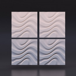 Гипсовая 3D панель PNL2128