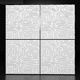 Гипсовая 3D панель PNL2180