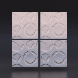 Гипсовая 3D панель PNL2334