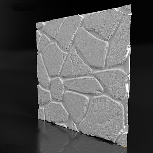 Гипсовая 3D панель BOULDER купить в Decoro-Gesso.ru