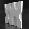 Гипсовая 3D панель BUBBLES купить в Decoro-Gesso.ru