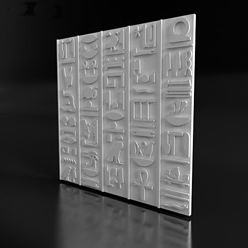 Гипсовая 3D панель PHARAOH купить в Decoro-Gesso.ru