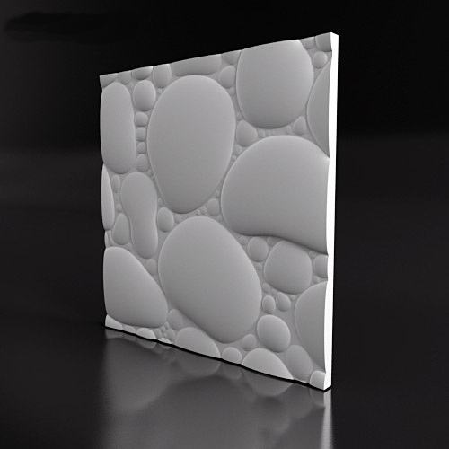 Гипсовая 3D панель Шингл купить в Decoro-Gesso.ru