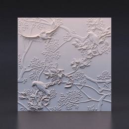 Гипсовая 3D панель PNL2324