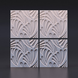 Гипсовая 3D панель PNL2138