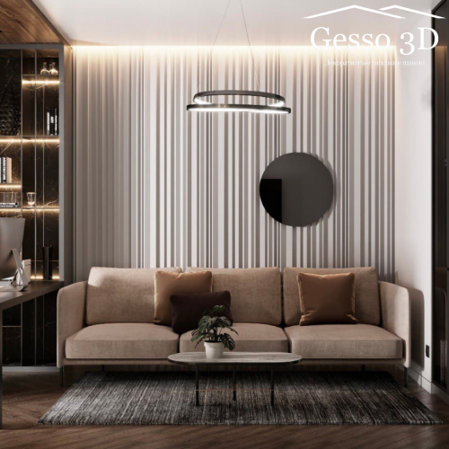 Гипсовая 3D панель Fusion купить в Decoro-Gesso.ru