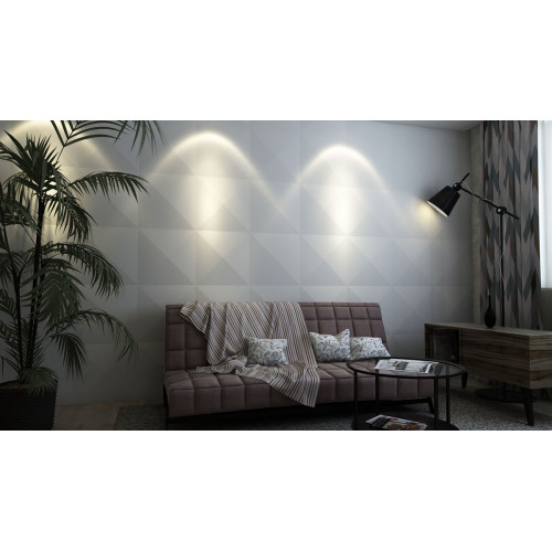 Гипсовая 3D панель Пирамидка купить в Decoro-Gesso.ru