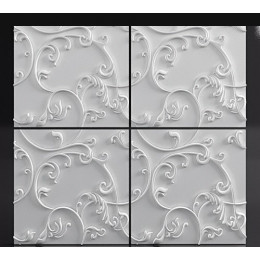 Гипсовая 3D панель PNL2228