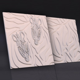 Гипсовая 3D панель PNL2131