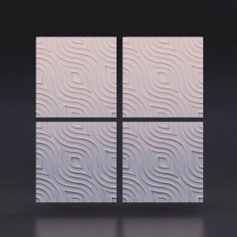 Гипсовая 3D панель PNL2287