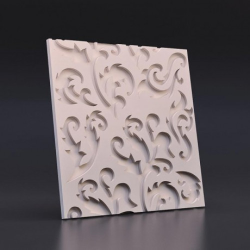 Гипсовая 3D панель Многоцвет купить в Decoro-Gesso.ru
