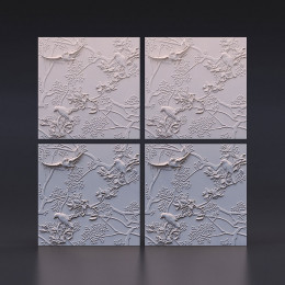 Гипсовая 3D панель PNL2324