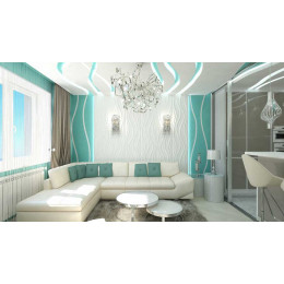 Гипсовая 3D панель PNL2083