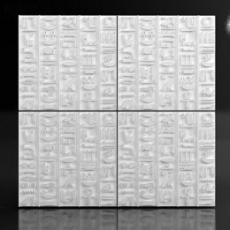 Гипсовая 3D панель PNL2247