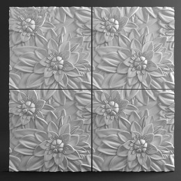 Гипсовая 3D панель PNL2265