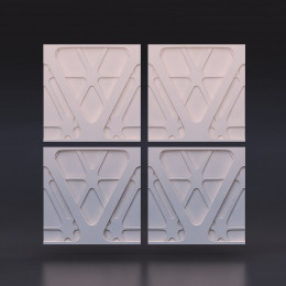 Гипсовая 3D панель PNL2070