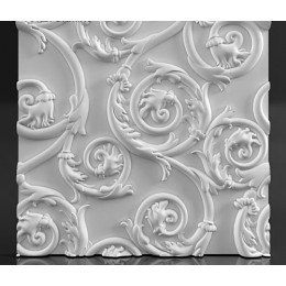 Гипсовая 3D панель PNL2264