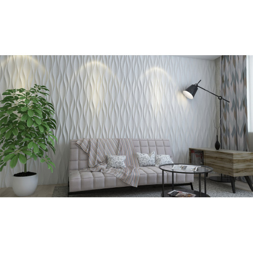 Гипсовая 3D панель Афелия купить в Decoro-Gesso.ru