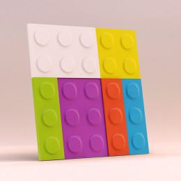 Гипсовая 3D панель PNL2068