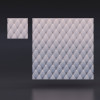 Гипсовая 3D панель Кожа вытянутая купить в Decoro-Gesso.ru