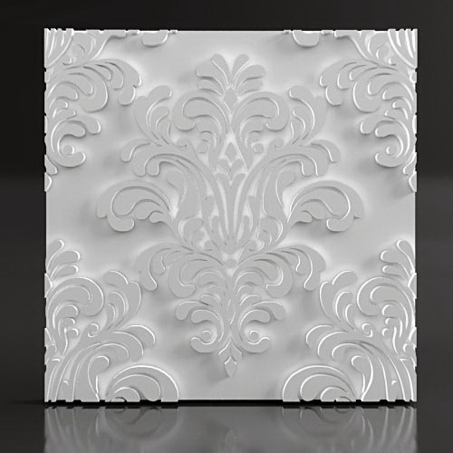 Гипсовая 3D панель BAROQUE купить в Decoro-Gesso.ru