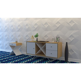 Гипсовая 3D панель PNL2217