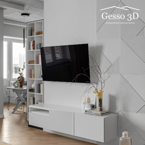 Гипсовая 3D панель Urban-2 купить в Decoro-Gesso.ru