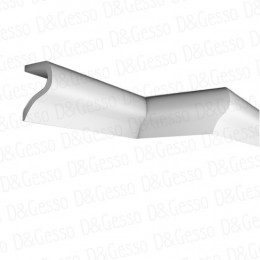 Гладкий гипсовый Карниз Decoro-Gesso К100