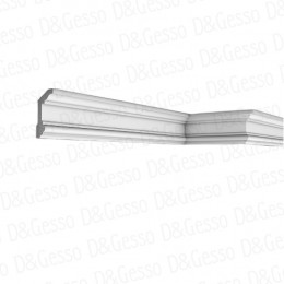 Гладкий гипсовый Карниз Decoro-Gesso К105