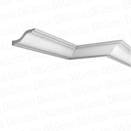 Гладкий гипсовый Карниз Decoro-Gesso К106