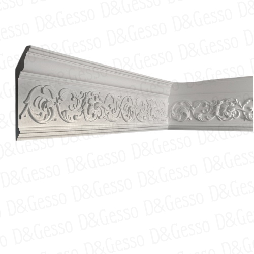 Потолочный Карниз с декором Decoro-Gesso КД25