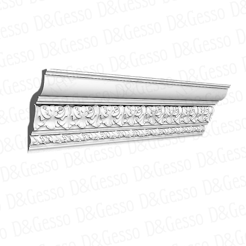 Потолочный Карниз с декором КД Decoro-Gesso 16 купить в Decoro-Gesso.ru