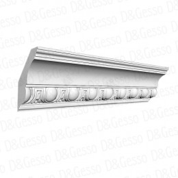 Потолочный Карниз с декором КД Decoro-Gesso 18
