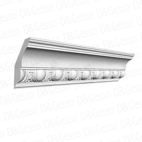 Потолочный Карниз с декором КД Decoro-Gesso 18