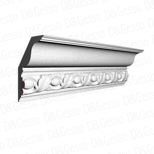 Потолочный Карниз с декором КД Decoro-Gesso 23 купить в Decoro-Gesso.ru