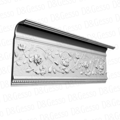 Потолочный Карниз с декором КД Decoro-Gesso 5 купить в Decoro-Gesso.ru