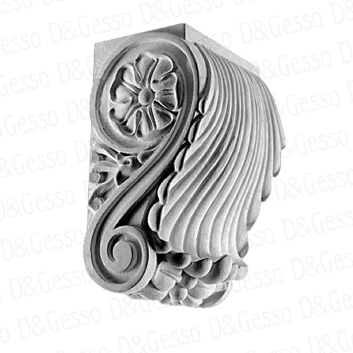 Гипсовый Кронштейн Decoro-Gesso КР2