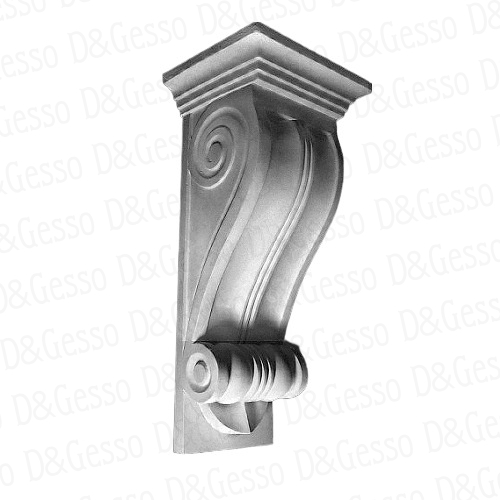 Гипсовый Кронштейн Decoro-Gesso КР8