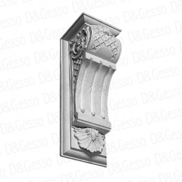 Гипсовый Кронштейн Decoro-Gesso КР9
