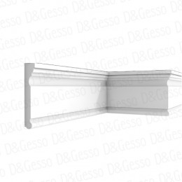Гладкий Молдинг Decoro-Gesso М153