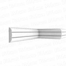 Гладкий Молдинг Decoro-Gesso М161