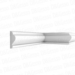 Гладкий Молдинг Decoro-Gesso М165
