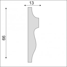 Гладкий Молдинг Decoro-Gesso М176